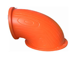 90 degree tube with edge (Dia76cm)