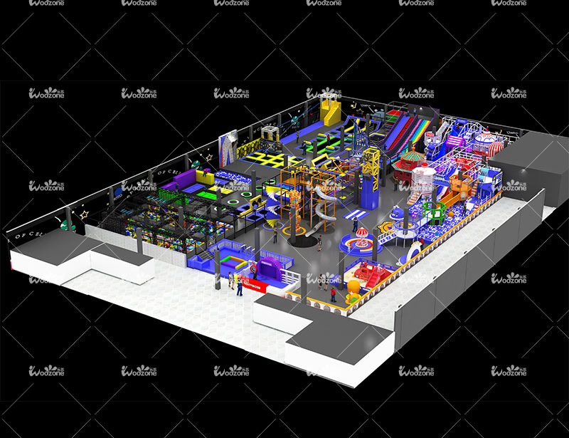 /WZ-TP25006 Indoor Trampoline Park Suppliers