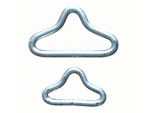Trampoline spring hoop