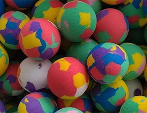 Foam ball for guns (Dia4cm/Dia6cm)