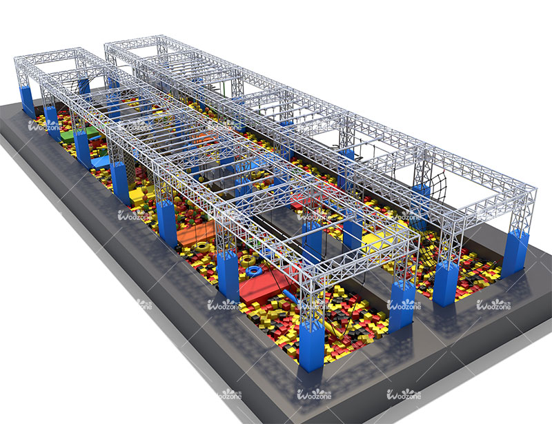 /WZ-NJ25003  Ninja Warrior Gym Game