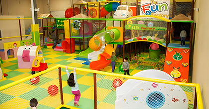 Funny Indoor Play Equipment Project in Barcelona, Spain