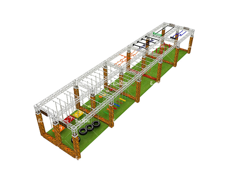 /WZ-NJ25006 Gymnastics Indoor Elevated Ninja Warrior Course