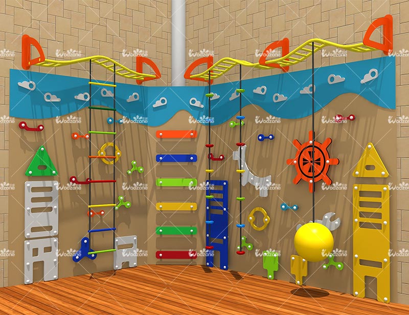 /WZ-CW25501 Wooden Climbing Wall