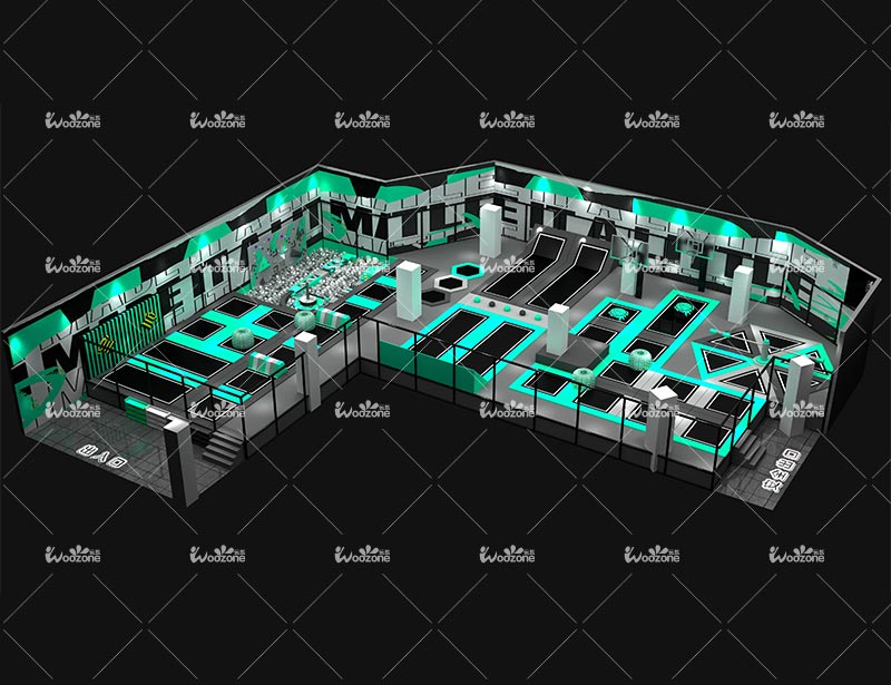 /WZ-TP25003 Trampoline Park Manufacturer China