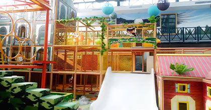 Jungle-Themed Indoor Soft Play Equipment in Haskovo,Bulgaria