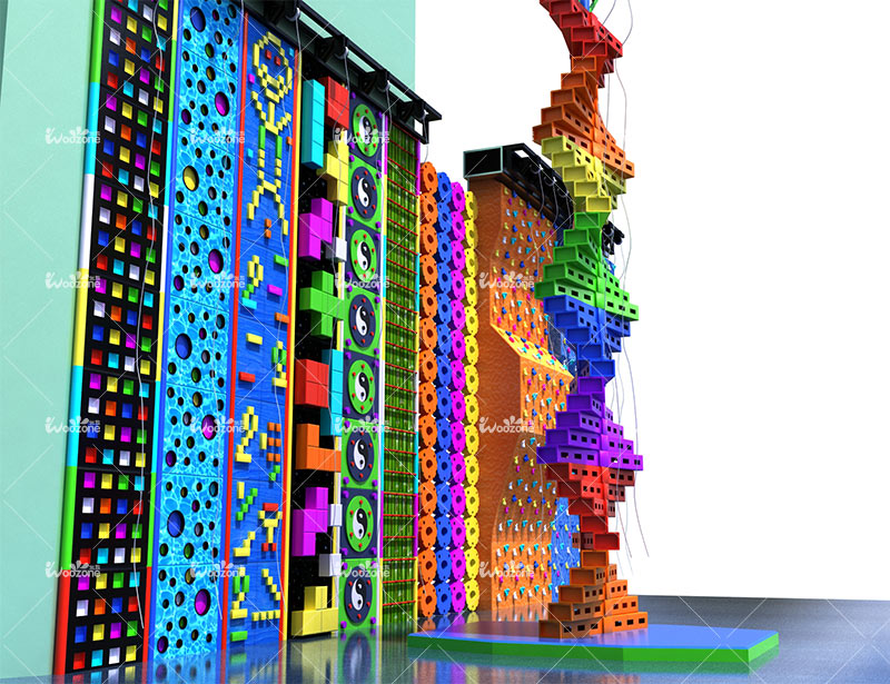 /WZ-CW25102 Boulder Climbing Walls
