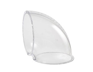 Transparen 90degree tube (Dia76cm)