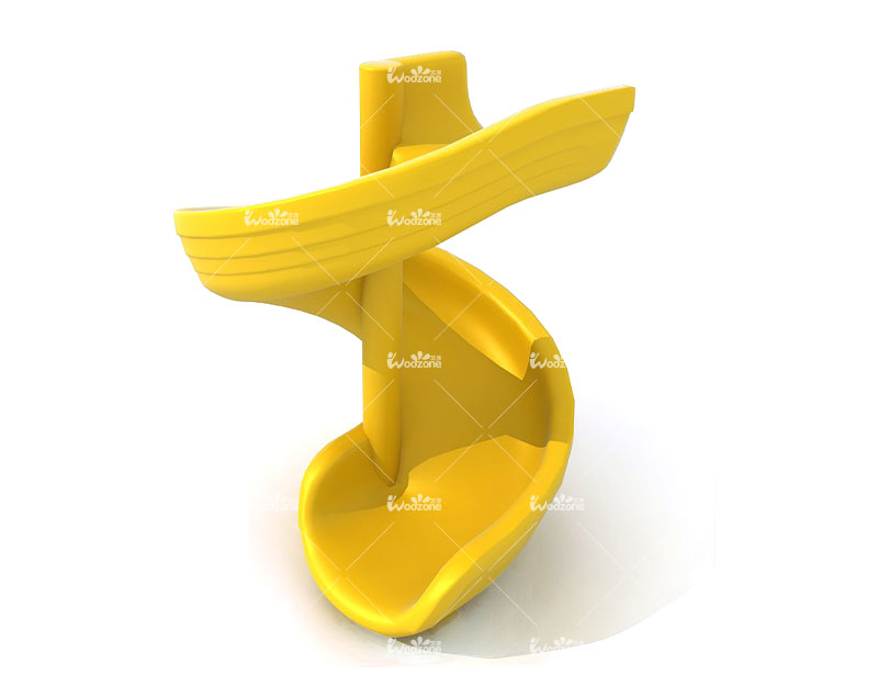 /WZ-PP25809 Playground Equipment Open Spiral Slide