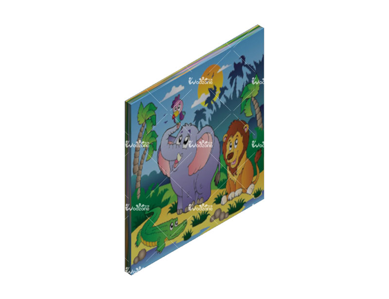 /Customized Soft Playground Parts Cartons Decoration For Children Indoor Play Equipment