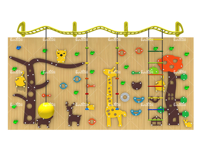 /WZ-CW25502 Indoor Wooden Climbing Wall