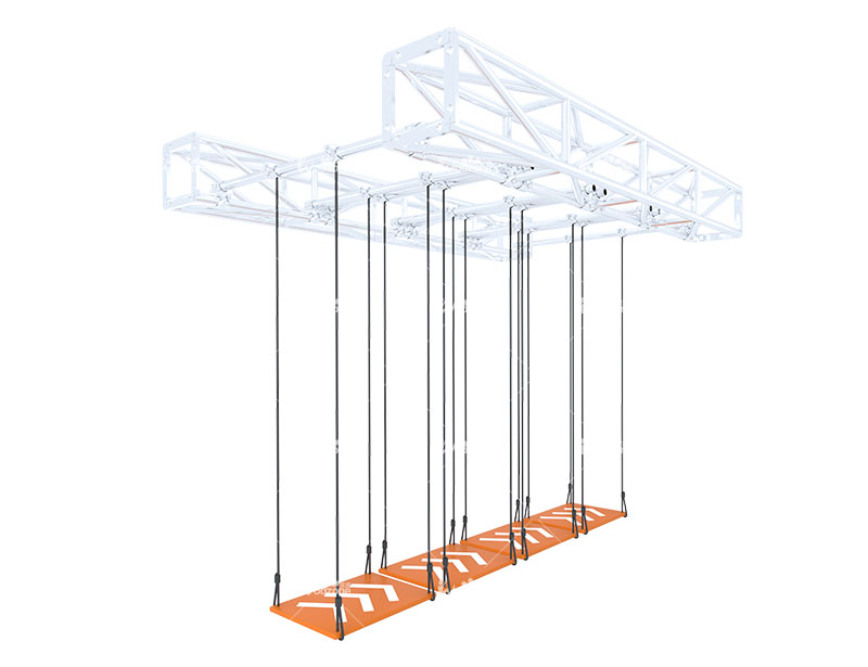 /Floating Bridge for Ninja Warrior Course Obstacles