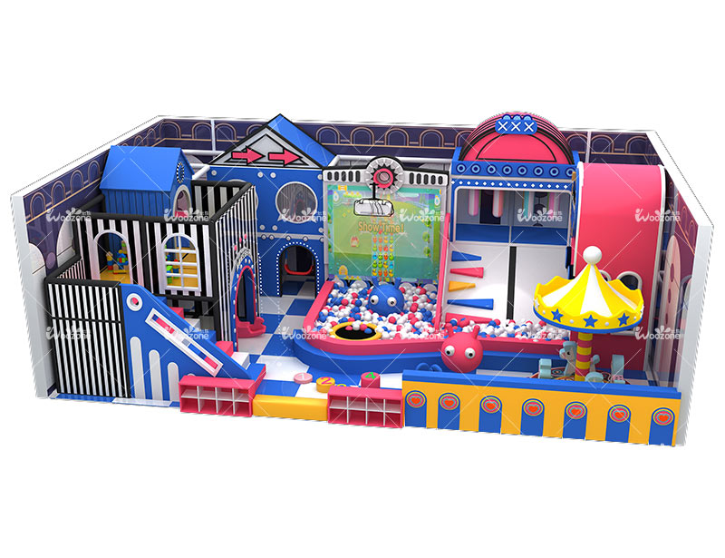 /Tuv Ce Standard Theme Preschool Indoor Play Equipment With Ball Pool