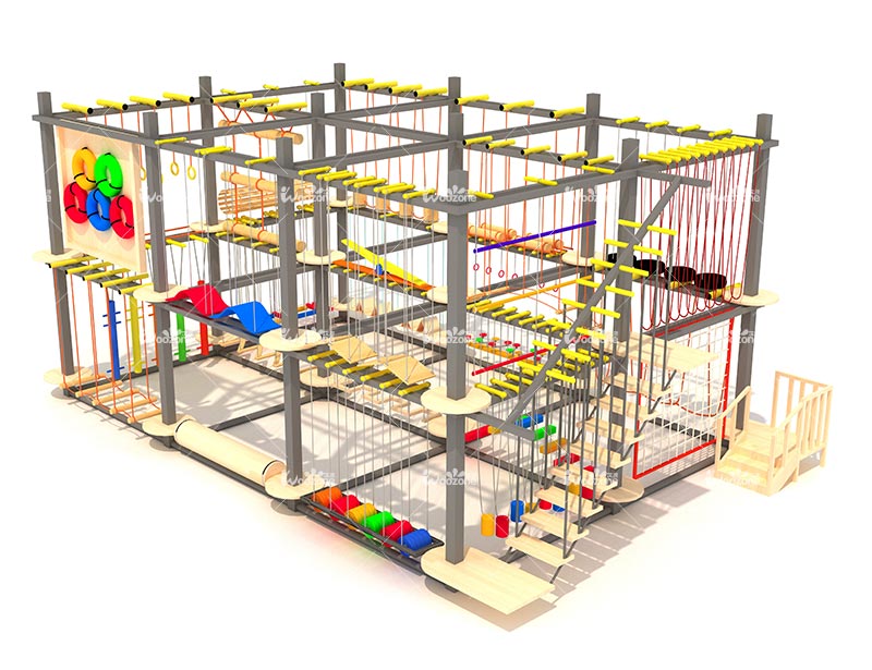 /Wholesale Adventure Indoor Rope Course Equipment For Kids