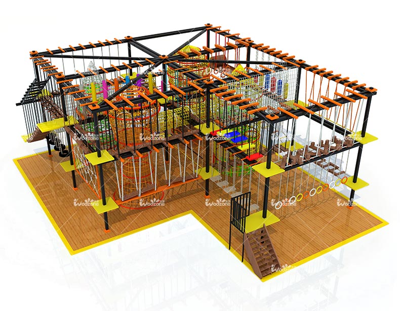 /Wholesale High Quality Cheap Indoor Rope Course Equipment Supplier China