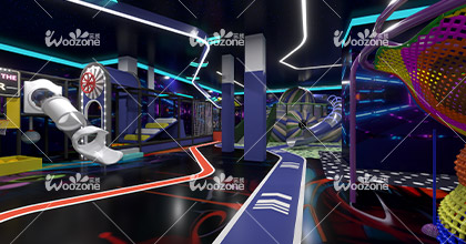 /LED Indoor Playground Equipments and Traditional Indoor Playgrounds