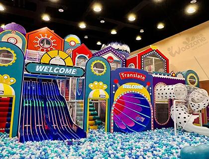 Indonesia Themed Indoor Playground Equipment