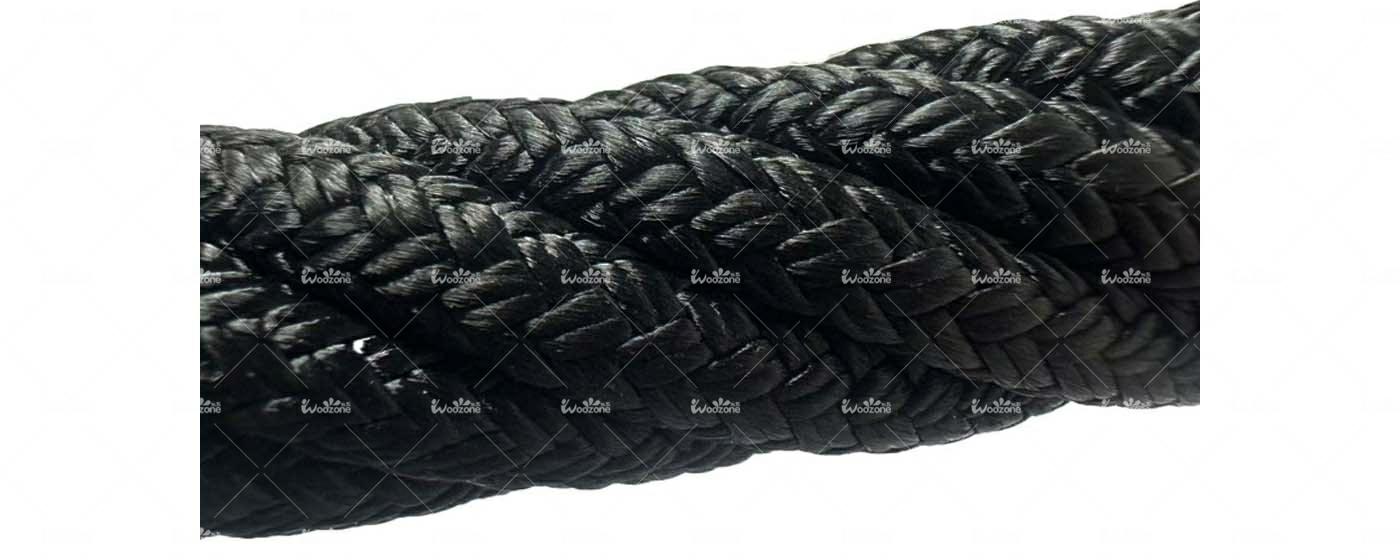High Quality Cheap Black PP Twisted Compound Rope For Playground Climbing Net