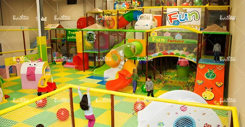 Woozone custom designed commercial indoor playground for children