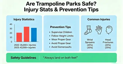 Are Trampoline Parks Safe? Injury Stats & Prevention Tips