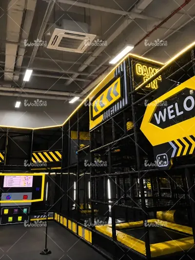 Level Up Ninja Challenge indoor adventure park at Kallang Wave Mall Singapore